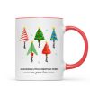 Grandma's Little Christmas Trees - Personalized Mug - Unique Christmas Gift For Grandma, Grandkids, Family