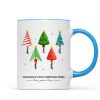 Grandma's Little Christmas Trees - Personalized Mug - Unique Christmas Gift For Grandma, Grandkids, Family