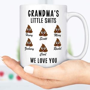 Grandma's Little Shits Custom Mug 892014
