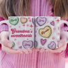 Grandma's Sweethearts Personalized 3D Inflated Effect Mug, Gift for Grandma Grandma's Sweethearts Personalized 3D Inflated Effect Mug, Gift for Grandma