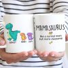 Grandmasaurus And Kis Personalized Mug