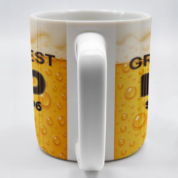 Greatest Dad Since 1996, Beer Bubbles - Personalized Custom Coffee Mug - DAD073_MG Greatest Dad Since 1996, Beer Bubbles - Personalized Custom Coffee Mug - DAD073_MG