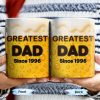 Greatest Dad Since 1996, Beer Bubbles - Personalized Custom Coffee Mug - DAD073_MG Greatest Dad Since 1996, Beer Bubbles - Personalized Custom Coffee Mug - DAD073_MG