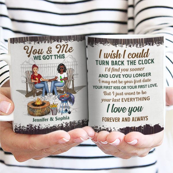 Grilling Family Couple The Day I Met You - Couple Gift - Personalized Custom White Edge-to-Edge Mug Grilling Family Couple The Day I Met You - Couple Gift - Personalized Custom White Edge-to-Edge Mug