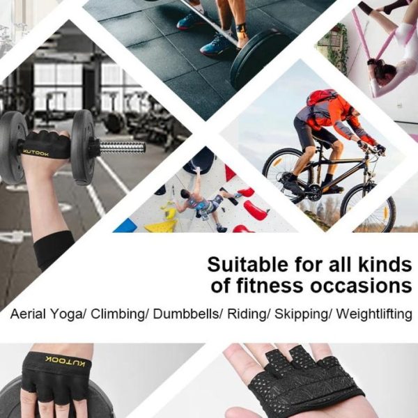 Gripforce Gym Gloves - Breathable Anti-Slip Fitness Gloves For Weightlifting, Yoga, & Cycling Gripforce Gym Gloves - Breathable Anti-Slip Fitness Gloves For Weightlifting, Yoga, & Cycling
