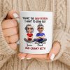 Grow Old And Cranky With, Cartoon Couple - Personalized Custom Coffee Mug - CPL990_MG Grow Old And Cranky With, Cartoon Couple - Personalized Custom Coffee Mug - CPL990_MG