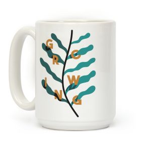 Growing Plant Frond Coffee Mug