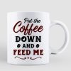 Grumpy Cat Feed Me Personalized AOP Coffee Mug