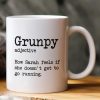 Grunpy Runner - Personalized Mug Grunpy Runner - Personalized Mug