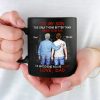 Guiding You, Watching You Grow - Family Personalized Custom Black Mug - Father's Day, Gift For Son Guiding You, Watching You Grow - Family Personalized Custom Black Mug - Father's Day, Gift For Son