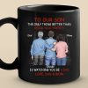 Guiding You, Watching You Grow - Family Personalized Custom Black Mug - Father's Day, Gift For Son Guiding You, Watching You Grow - Family Personalized Custom Black Mug - Father's Day, Gift For Son