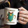 Gymnast, Leotard, Medal, and Ribbon - Personalized Custom Coffee Mug - GRAD300_MG Gymnast, Leotard, Medal, and Ribbon - Personalized Custom Coffee Mug - GRAD300_MG
