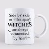 Halloween Doll Besties Best Friends Sisters Sitting Personalized Mug