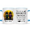 Halloween Front View Besties Gift For Best Friends Personalized Mug