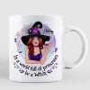 Halloween Pretty Witch In A World Full Of Princesses Personalized Mug Halloween Pretty Witch In A World Full Of Princesses Personalized Mug