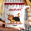 Halloween Spooky Fluffy Cat Personalized Mug