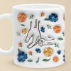 Hand In Hand, Heart To Mom - Family Personalized Custom 3D Inflated Effect Printed Mug - New Arrival, Mother's Day, Gift For Mom, Grandma Hand In Hand, Heart To Mom - Family Personalized Custom 3D Inflated Effect Printed Mug - New Arrival, Mother's Day, Gift For Mom, Grandma