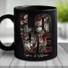 Hand In Hand Side By Side - Couple Personalized Custom Black Mug - Gift For Husband Wife, Anniversary Hand In Hand Side By Side - Couple Personalized Custom Black Mug - Gift For Husband Wife, Anniversary