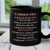 Hand In Hand Side By Side - Couple Personalized Custom Black Mug - Gift For Husband Wife, Anniversary Hand In Hand Side By Side - Couple Personalized Custom Black Mug - Gift For Husband Wife, Anniversary