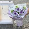 Hand-Woven Rose Flower Bouquet Artificial Flowers for Birthday and Valentine's Day