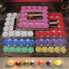 Handmade Soy Tea Light Candles 4-Pack for Romantic Dinner Handmade Soy Tea Light Candles 4-Pack for Romantic Dinner