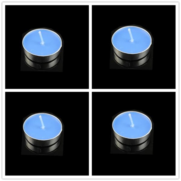 Handmade Soy Tea Light Candles 4-Pack for Romantic Dinner Handmade Soy Tea Light Candles 4-Pack for Romantic Dinner