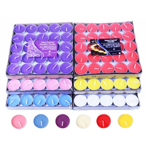Handmade Soy Tea Light Candles 4-Pack for Romantic Dinner Handmade Soy Tea Light Candles 4-Pack for Romantic Dinner