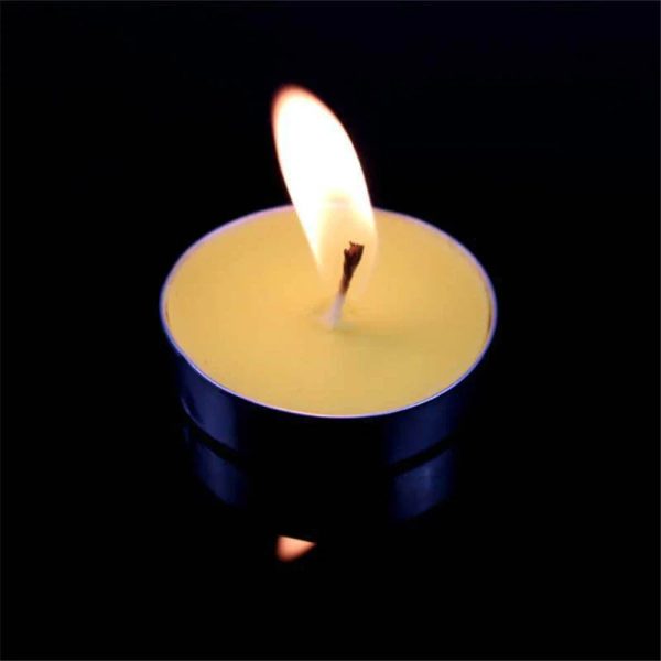Handmade Soy Tea Light Candles 4-Pack for Romantic Dinner Handmade Soy Tea Light Candles 4-Pack for Romantic Dinner