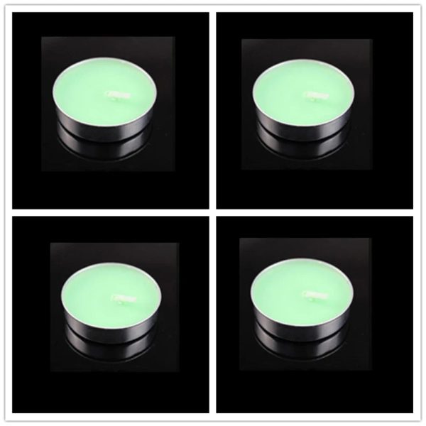 Handmade Soy Tea Light Candles 4-Pack for Romantic Dinner Handmade Soy Tea Light Candles 4-Pack for Romantic Dinner