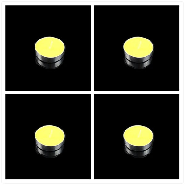 Handmade Soy Tea Light Candles 4-Pack for Romantic Dinner Handmade Soy Tea Light Candles 4-Pack for Romantic Dinner