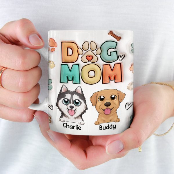 Happiness Is A Warm Puppy During Christmas Time - Dog Personalized Custom 3D Inflated Effect Printed Mug - Christmas Gift For Pet Owners, Pet Lovers Happiness Is A Warm Puppy During Christmas Time - Dog Personalized Custom 3D Inflated Effect Printed Mug - Christmas Gift For Pet Owners, Pet Lovers