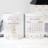 Happy 1st Mother's Day As My Grandma Nana Mommy Calendar Keepsake Personalized Mug