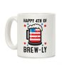 Happy 4th of Brew-ly Coffee Mug Happy 4th of Brew-ly Coffee Mug