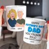 Happy Father's Day Dad You Freakin' Rule - Personalized White Mug - Gift for Dad - Family Guys Happy Father's Day Dad You Freakin' Rule - Personalized White Mug - Gift for Dad - Family Guys