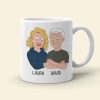 Happy Father's Day Dad You Freakin' Rule - Personalized White Mug - Gift for Dad - Family Guys Happy Father's Day Dad You Freakin' Rule - Personalized White Mug - Gift for Dad - Family Guys