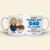 Happy Father's Day Dad You Freakin' Rule - Personalized White Mug - Gift for Dad - Family Guys Happy Father's Day Dad You Freakin' Rule - Personalized White Mug - Gift for Dad - Family Guys
