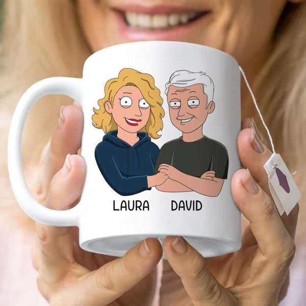 Happy Father's Day Dad You Freakin' Rule - Personalized White Mug - Gift for Dad - Family Guys Happy Father's Day Dad You Freakin' Rule - Personalized White Mug - Gift for Dad - Family Guys