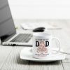 Happy Father's Day Fist Bump Personalized Mug