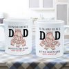 Happy Father's Day Fist Bump Personalized Mug