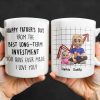 Happy Father's Day From The Best Long-Term Investment, Graph, Baby and Father - Personalized Custom Coffee Mug - DAD196_MG Happy Father's Day From The Best Long-Term Investment, Graph, Baby and Father - Personalized Custom Coffee Mug - DAD196_MG