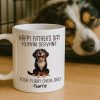 Happy Father's Day Human Servant Cartoon Funny Dogs Personalized Mug, Gift For Dog Dad