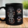 Happy Father's Day To The Best Dog Dad - Gift For Dad - Personalized Black Mug Happy Father's Day To The Best Dog Dad - Gift For Dad - Personalized Black Mug