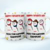 Happy Father's Day Your Swimming Champion - 3D Inflated Effect Printed Mug, Personalized White Edge-to-Edge Mug Happy Father's Day Your Swimming Champion - 3D Inflated Effect Printed Mug, Personalized White Edge-to-Edge Mug