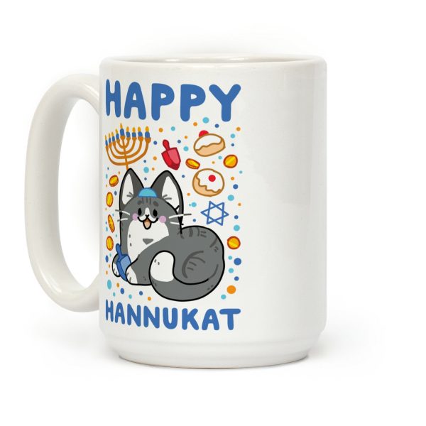 Happy Hannukat Coffee Mug Happy Hannukat Coffee Mug
