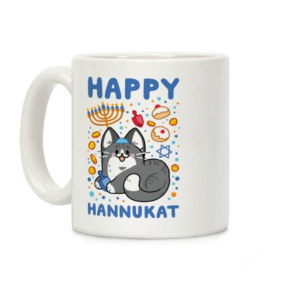 Happy Hannukat Coffee Mug Happy Hannukat Coffee Mug