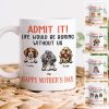 Happy Mother's Day Admit It! Life Would Be Boring Without Me Dog Cat Mug N304 889233