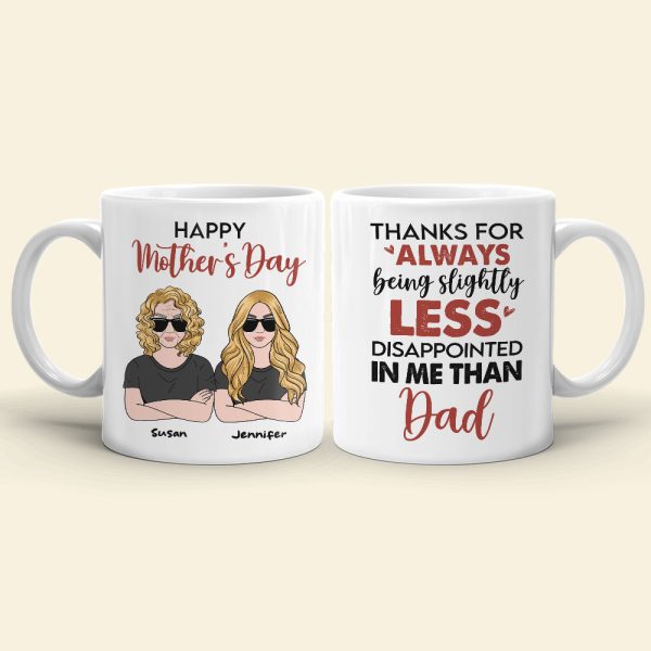 Happy Mother's Day, Gift For Mom, Personalized Mug, Mom And Kid Coffee Mug, Mother's Day Gift Happy Mother's Day, Gift For Mom, Personalized Mug, Mom And Kid Coffee Mug, Mother's Day Gift