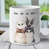 Happy Mother's Day To The Best Cat Mum - Gift For Mother's Day - Personalized Mug