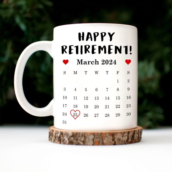 Happy Retirement - Gift For Retiree - Personalized Mug Happy Retirement - Gift For Retiree - Personalized Mug