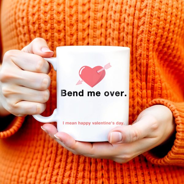 Happy Valentine's Day Heart And Arrow Design - Personalized Custom Coffee Mug - CPL131_MG Happy Valentine's Day Heart And Arrow Design - Personalized Custom Coffee Mug - CPL131_MG